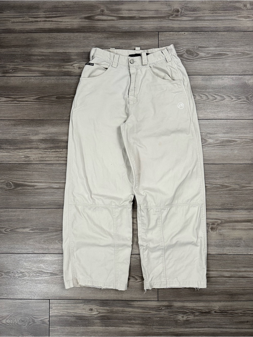 Vintage Y2K Randy River Cream Baggy Jeans Jnco Style
